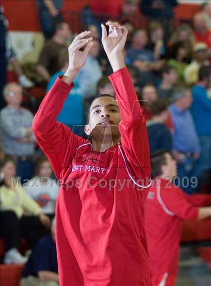 Thumbnail 1 in Modesto Christian vs. St. Mary's (CIF NorCal Semifinals) photogallery.