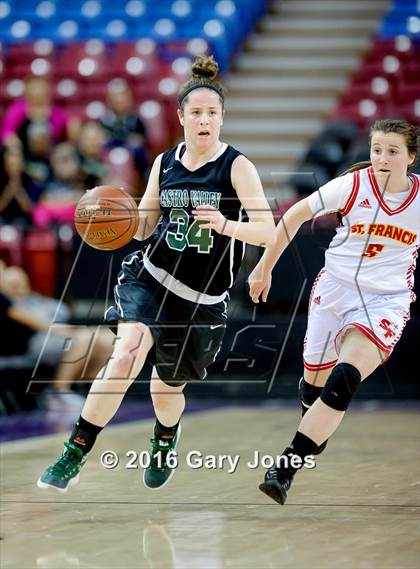 Thumbnail 3 in Castro Valley vs. St. Francis (CIF NorCal Regional D1 Final) photogallery.