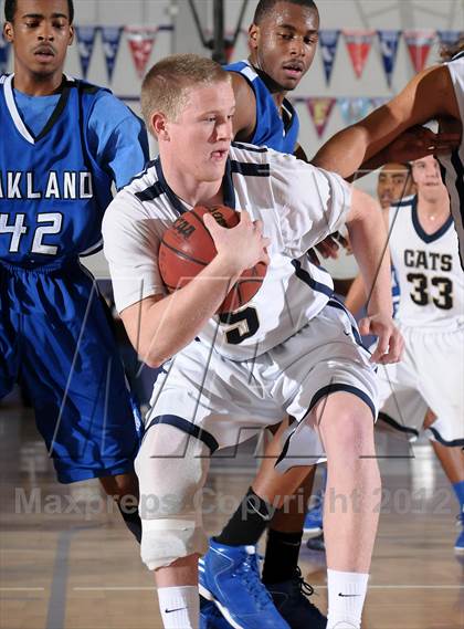 Thumbnail 1 in Oakland vs. West Ranch (St. Hope Elite Hoops Classic) photogallery.