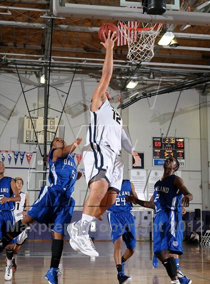 Thumbnail 2 in Oakland vs. West Ranch (St. Hope Elite Hoops Classic) photogallery.