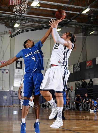 Thumbnail 3 in Oakland vs. West Ranch (St. Hope Elite Hoops Classic) photogallery.