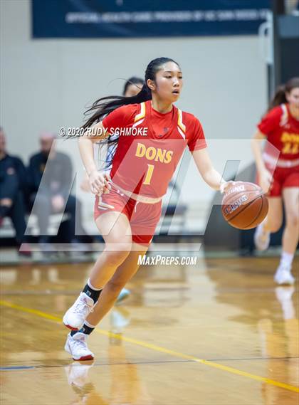 Thumbnail 2 in Cathedral Catholic vs. La Jolla Country Day (CIF SDS Girls Open Divistion Finals) photogallery.