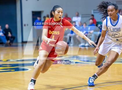 Thumbnail 2 in Cathedral Catholic vs. La Jolla Country Day (CIF SDS Girls Open Divistion Finals) photogallery.