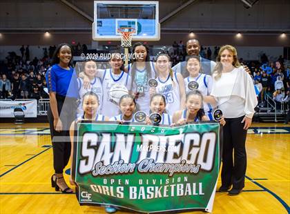 Thumbnail 2 in Cathedral Catholic vs. La Jolla Country Day (CIF SDS Girls Open Divistion Finals) photogallery.