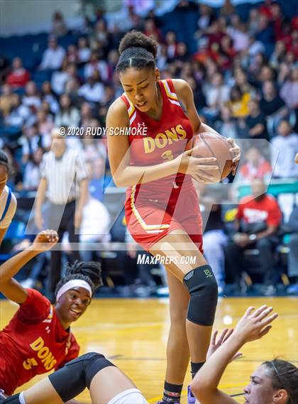 Thumbnail 1 in Cathedral Catholic vs. La Jolla Country Day (CIF SDS Girls Open Divistion Finals) photogallery.