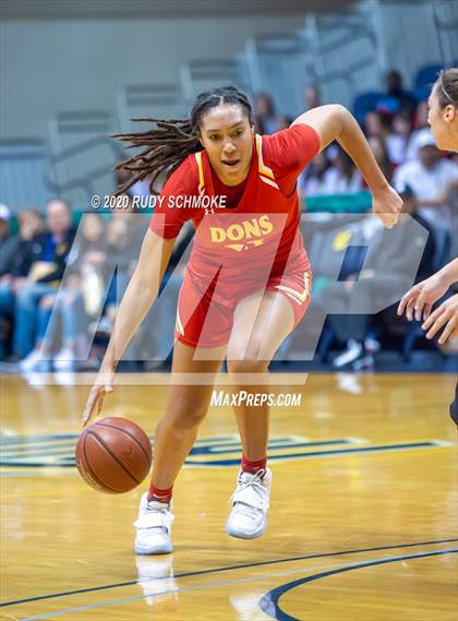 Thumbnail 3 in Cathedral Catholic vs. La Jolla Country Day (CIF SDS Girls Open Divistion Finals) photogallery.