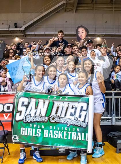 Thumbnail 2 in Cathedral Catholic vs. La Jolla Country Day (CIF SDS Girls Open Divistion Finals) photogallery.