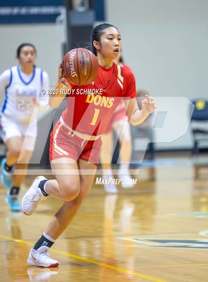 Thumbnail 2 in Cathedral Catholic vs. La Jolla Country Day (CIF SDS Girls Open Divistion Finals) photogallery.