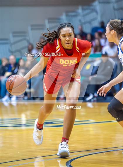 Thumbnail 3 in Cathedral Catholic vs. La Jolla Country Day (CIF SDS Girls Open Divistion Finals) photogallery.