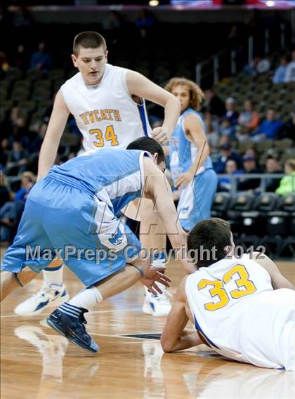 Thumbnail 2 in Newport Central Catholic vs. Boone County (Regional Playoff) photogallery.