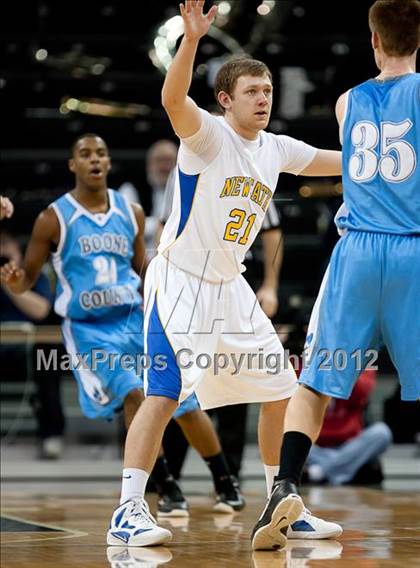 Thumbnail 3 in Newport Central Catholic vs. Boone County (Regional Playoff) photogallery.