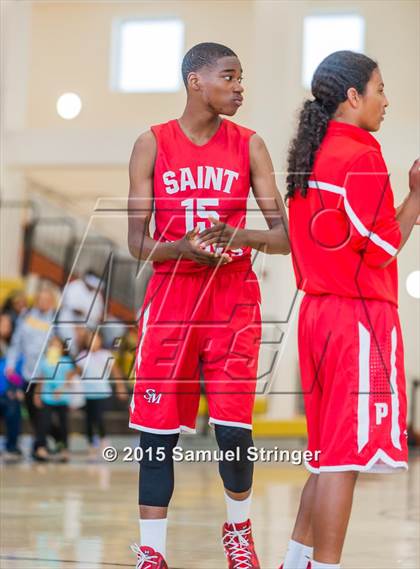 Thumbnail 3 in Saint Mary's vs. Capital Christian (CIF NorCal Regional D4 Final) photogallery.