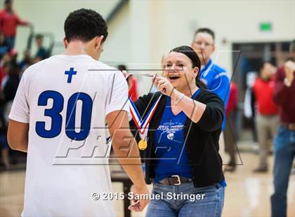 Thumbnail 3 in Saint Mary's vs. Capital Christian (CIF NorCal Regional D4 Final) photogallery.