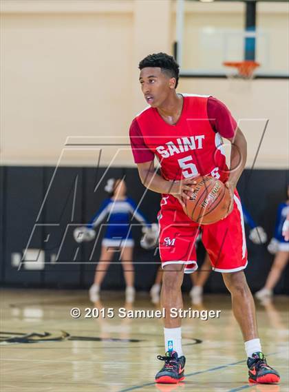 Thumbnail 3 in Saint Mary's vs. Capital Christian (CIF NorCal Regional D4 Final) photogallery.