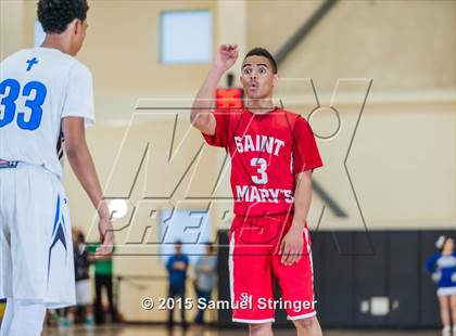 Thumbnail 1 in Saint Mary's vs. Capital Christian (CIF NorCal Regional D4 Final) photogallery.