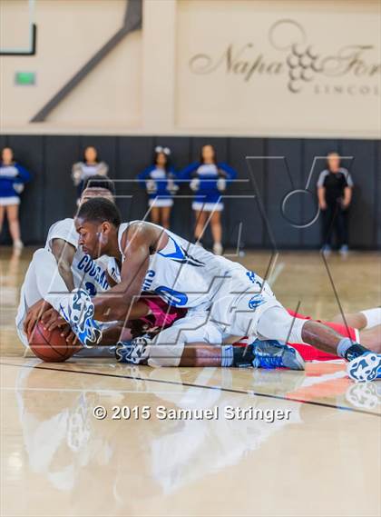 Thumbnail 1 in Saint Mary's vs. Capital Christian (CIF NorCal Regional D4 Final) photogallery.