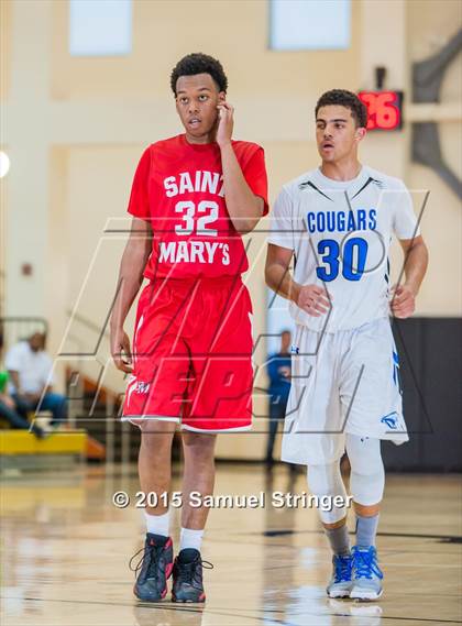 Thumbnail 2 in Saint Mary's vs. Capital Christian (CIF NorCal Regional D4 Final) photogallery.