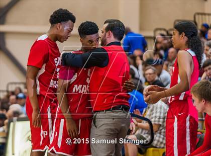 Thumbnail 3 in Saint Mary's vs. Capital Christian (CIF NorCal Regional D4 Final) photogallery.