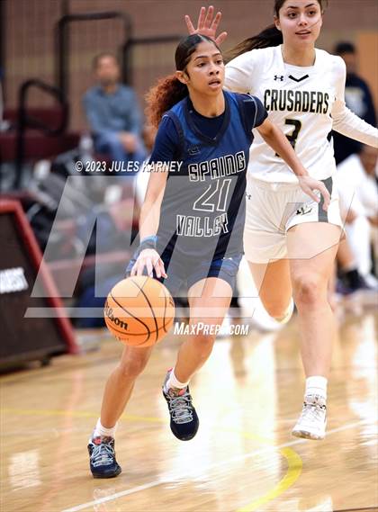 Thumbnail 2 in Spring Valley @ Faith Lutheran (NIAA 5A Quarterfinals) photogallery.