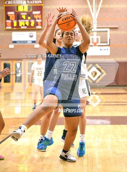 Thumbnail 2 in Spring Valley @ Faith Lutheran (NIAA 5A Quarterfinals) photogallery.