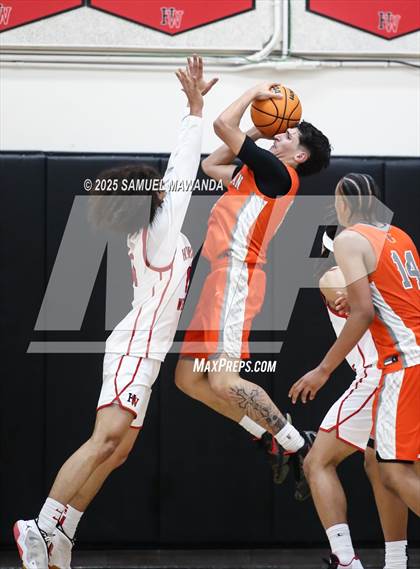 Thumbnail 1 in Harvard-Westlake vs Bishop Gorman (Harvard-Westlake Winter Showcase) photogallery.