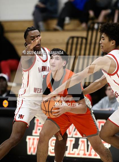 Thumbnail 2 in Harvard-Westlake vs Bishop Gorman (Harvard-Westlake Winter Showcase) photogallery.