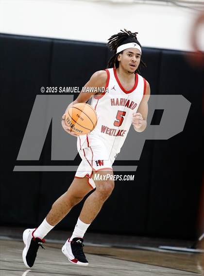 Thumbnail 2 in Harvard-Westlake vs Bishop Gorman (Harvard-Westlake Winter Showcase) photogallery.