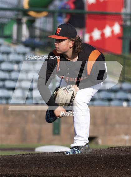 Thumbnail 3 in Waterloo vs Mt.Vernon JV (GCS Ballpark) photogallery.