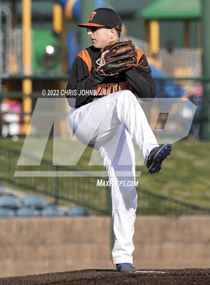 Thumbnail 3 in Waterloo vs Mt.Vernon JV (GCS Ballpark) photogallery.