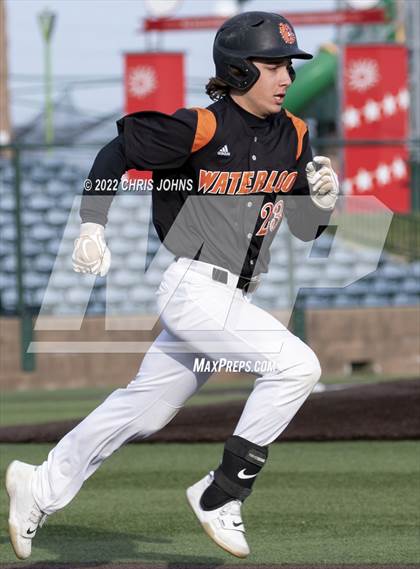 Thumbnail 2 in Waterloo vs Mt.Vernon JV (GCS Ballpark) photogallery.