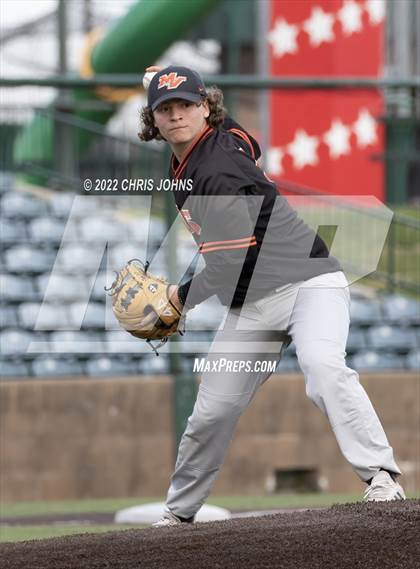 Thumbnail 2 in Waterloo vs Mt.Vernon JV (GCS Ballpark) photogallery.