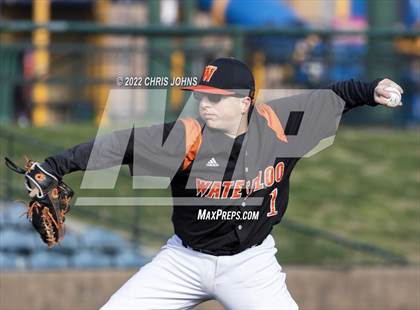 Thumbnail 3 in Waterloo vs Mt.Vernon JV (GCS Ballpark) photogallery.