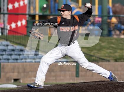 Thumbnail 2 in Waterloo vs Mt.Vernon JV (GCS Ballpark) photogallery.