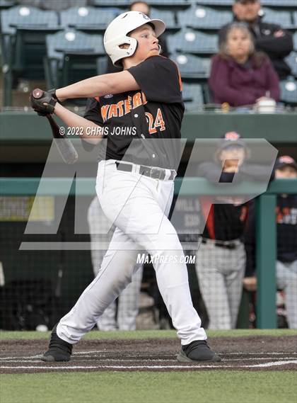 Thumbnail 3 in Waterloo vs Mt.Vernon JV (GCS Ballpark) photogallery.