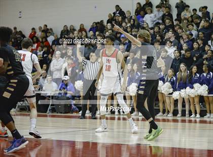 Thumbnail 2 in Harvard-Westlake vs. Notre Dame (SO) photogallery.