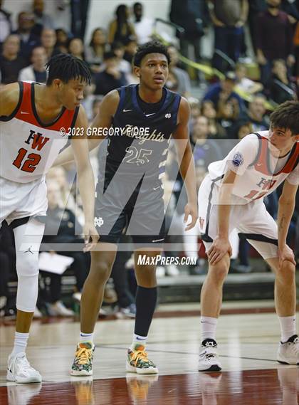 Thumbnail 1 in Harvard-Westlake vs. Notre Dame (SO) photogallery.