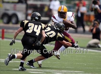Thumbnail 2 in Glades Central vs. Denison (Texas vs. Florida Football Showcase) photogallery.