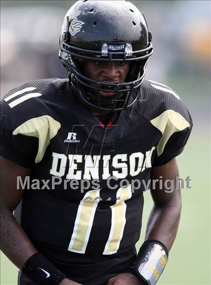 Thumbnail 2 in Glades Central vs. Denison (Texas vs. Florida Football Showcase) photogallery.
