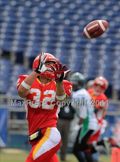 Thumbnail 2 in Lincoln vs. Cathedral Catholic (CIF SDS D3 Final) photogallery.