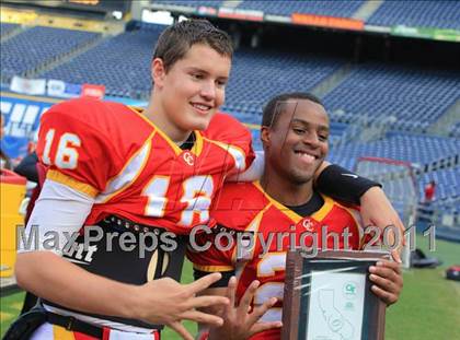 Thumbnail 2 in Lincoln vs. Cathedral Catholic (CIF SDS D3 Final) photogallery.