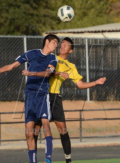 Thumbnail 2 in Downey @ Rio Linda (CIF SJS D2 Playoffs) photogallery.