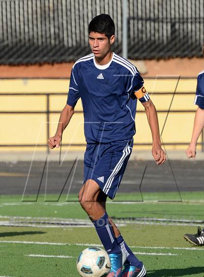Thumbnail 2 in Downey @ Rio Linda (CIF SJS D2 Playoffs) photogallery.