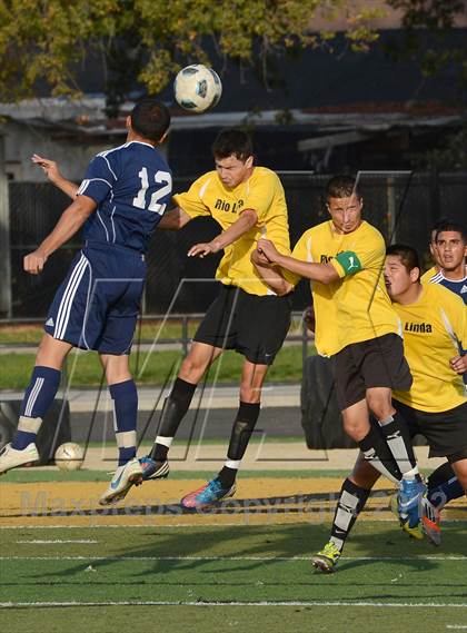 Thumbnail 2 in Downey @ Rio Linda (CIF SJS D2 Playoffs) photogallery.