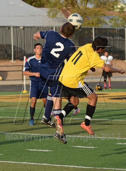 Thumbnail 3 in Downey @ Rio Linda (CIF SJS D2 Playoffs) photogallery.