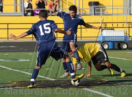 Thumbnail 1 in Downey @ Rio Linda (CIF SJS D2 Playoffs) photogallery.