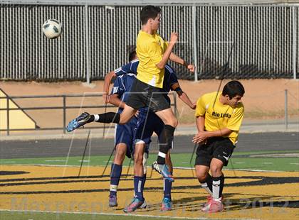 Thumbnail 3 in Downey @ Rio Linda (CIF SJS D2 Playoffs) photogallery.