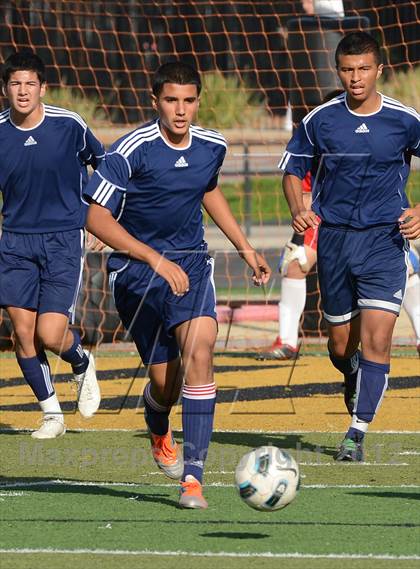 Thumbnail 1 in Downey @ Rio Linda (CIF SJS D2 Playoffs) photogallery.