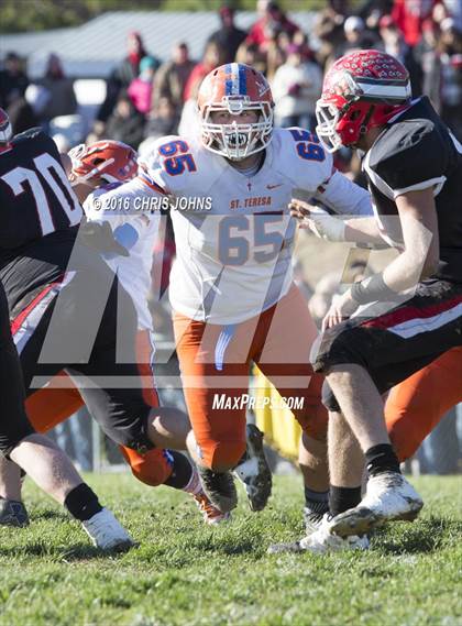 Thumbnail 3 in St. Teresa @ Calhoun (IHSA 1A Semifinal) photogallery.