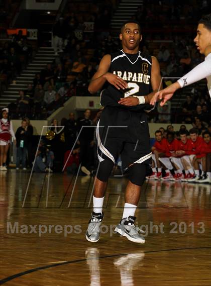 Thumbnail 2 in Arapahoe vs. Denver East (CHSAA 5A Great 8) photogallery.