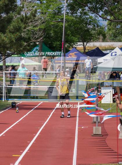 Thumbnail 2 in CHSAA Track & Field 4A Championships (Boys Pole Vault) photogallery.